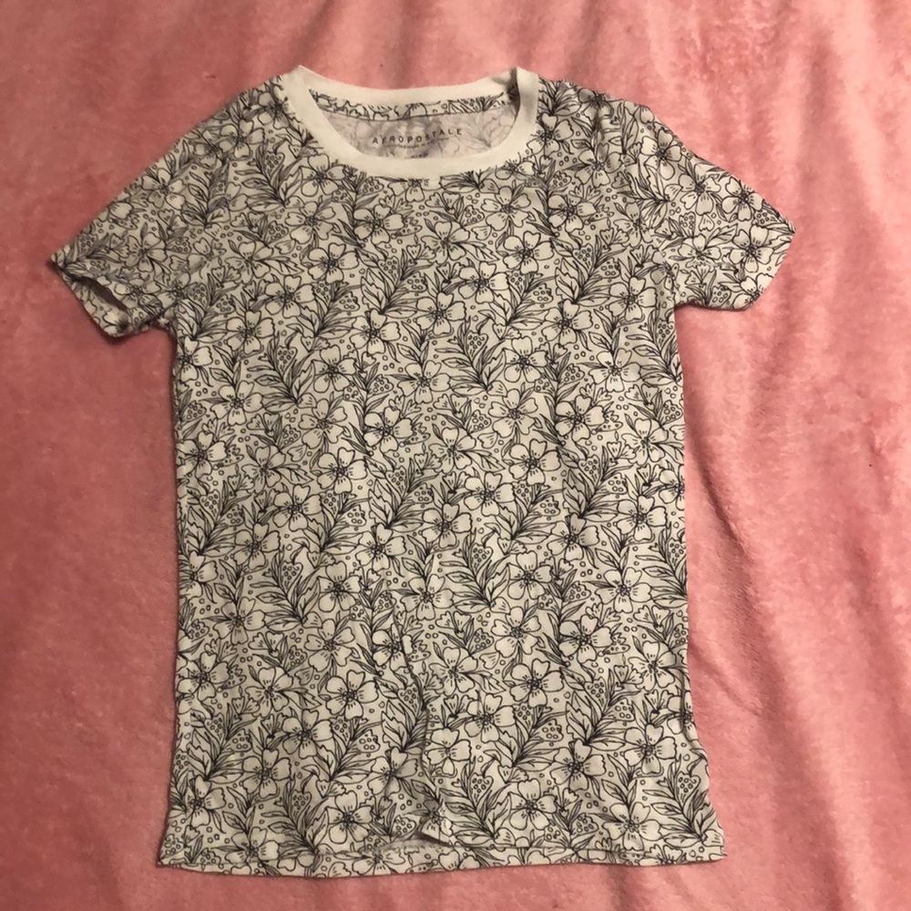 Floral tee